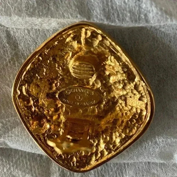 CHANEL - Vintage authentic Arabesque Coco Earrings from Chanel, Set of 2 - Picture 3 of 7